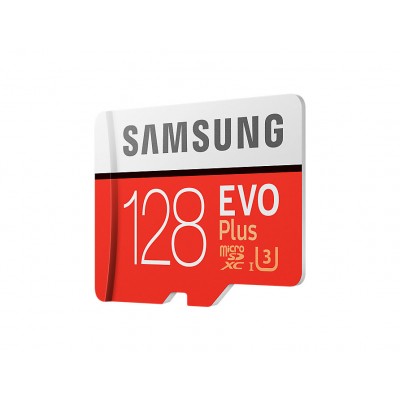 Карта памяти Samsung EVO Plus MicroSD UHS-I(3) 128Gb 100/90 Mb/s