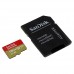 Карта памяти SanDisk Extreme MicroSDXC 128Gb A2 V30 UHS-I U3 for 4K + адаптер