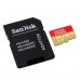 Карта памяти SanDisk MicroSD 64GB Class 10 Extreme Action Cameras A2 V30 UHS-I U3 (160 Mb/s) + адаптер