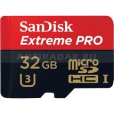 SanDisk Extreme PRO microSDHC Class 10 UHS Class 3 V30 A2 32Gb